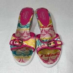 Coach Women’s Perry Wedge Heel size 9